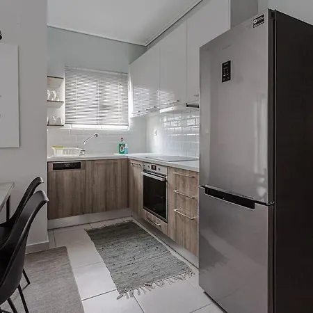 Minimal Central Apartment By The Sea Wolos Zewnętrze zdjęcie